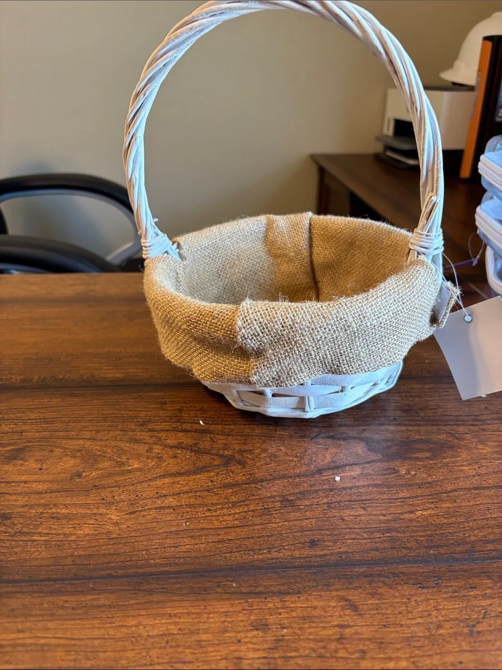 N/A basket wicker home